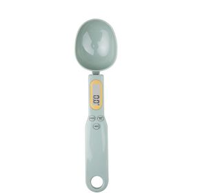 Kitchen Scale Measuring Spoon Scale (Option: Light Blue)