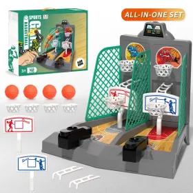 Basketball Shooting Table Game (Option: TwoinOneGray)