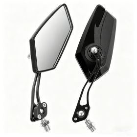 Bike Mirror Rear View Mirror HD Convex Mirror For Bicycle, E-bike, Scooter, 360-degree Rotatable (Option: A)
