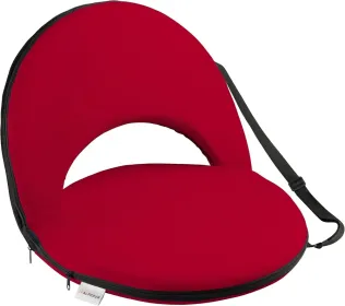 Alpcour Reclining Stadium Seat - Waterproof, 6-Position Comfort For Outdoor Use (Option: Red-21Wide)