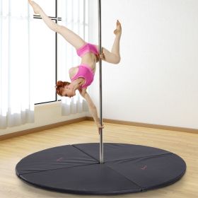 Pole Dance Mat (Option: Black-760x760x210 mm)