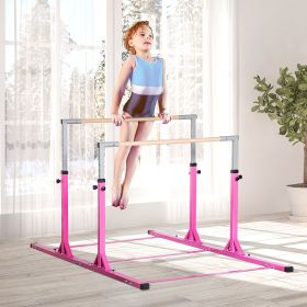 Double Horizontal Bars (Option: Pink-1050x595x180 mm)