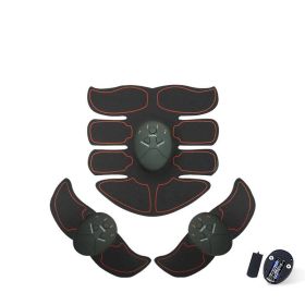 The Ultimate EMS Abs & Muscle Trainer (Option: Red battery)